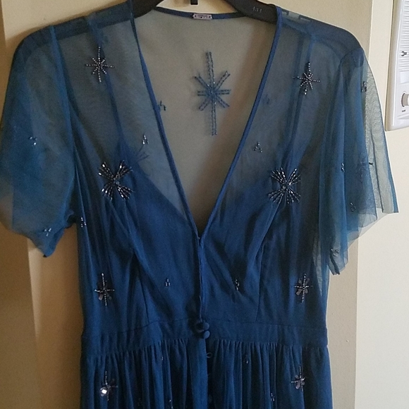 Anthropologie Lille beaded dress - Picture 3 of 8